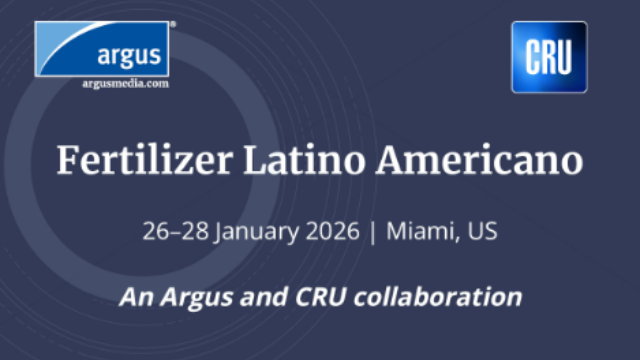 CRU - Fertilizer Latino Americano 2026 : venez nous rencontrer au salon international de l'industrie des engrais, stands n° 22 + 23.