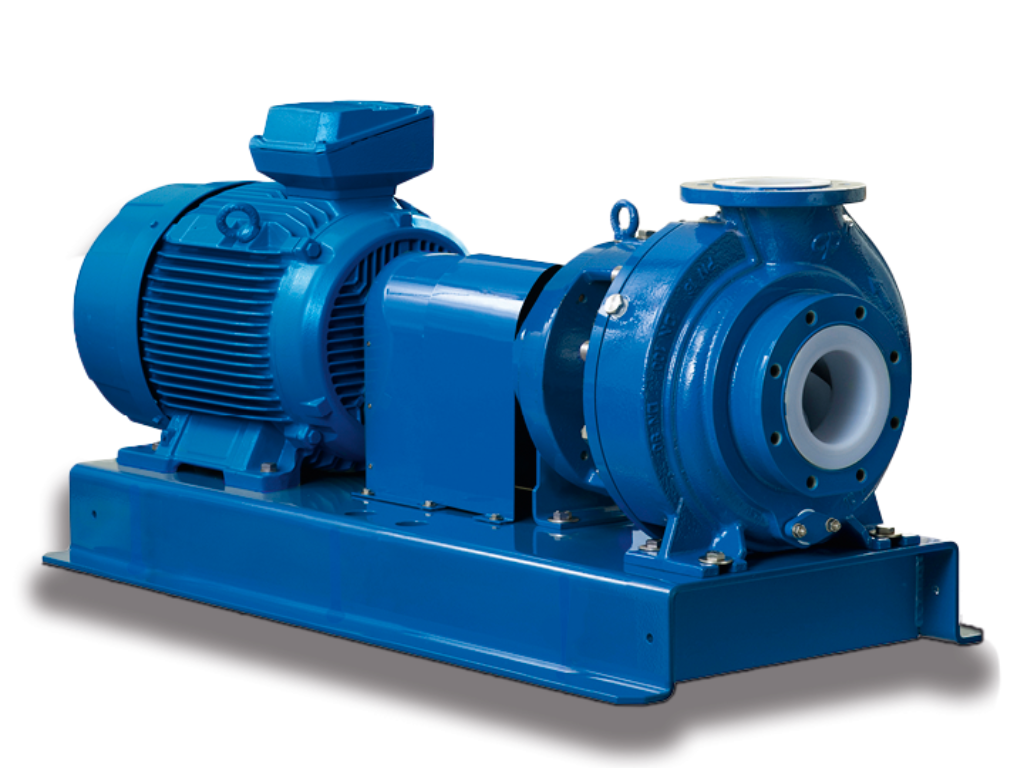 EB PFA Lined Double Mechanical Seal Chemical Process Pump