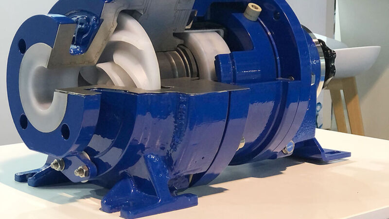 Leakage-free safes the fish! Safe pump technology from CP Pump Systems was presented live at Pumps & Valves 2021 in Zurich!