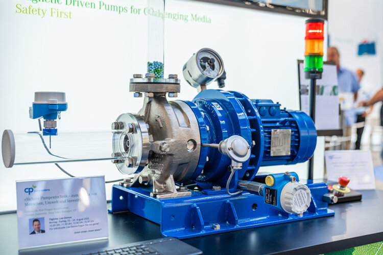 CP Pump Systems security features ACHEMA2022